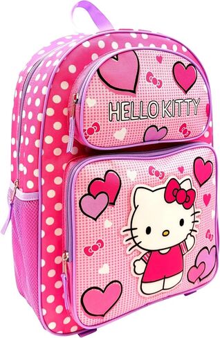 Fast Forward Hello Kitty 16" Licensed Large School Backpack (Hello Kitty Polka Dots) in Saudi Arabia