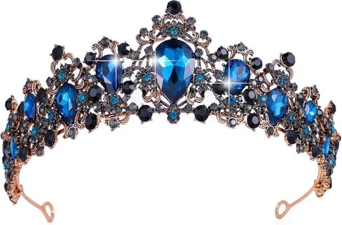 Kamirola Baroque Queen Crown,Rhinestone Wedding Bridal Crown and Tiaras Crystal Headband For Birthday Prom Pageant Party halloween Chrismas (TR05) in Kuwait