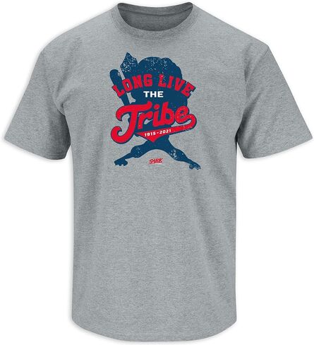 Long Live The Tribe T-Shirt for Cleveland Baseball Fans (SM-5XL) in Saudi Arabia