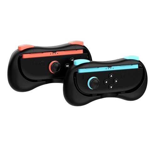 مقابض Joy-Con 2-Pack لـ Nintendo Switch 2 (2025)-مقابض وحدة تحكم مريحة ومضادة للانزلاق مع 4 مقابض إبهام ، إكسسوارات للتبديل 2 Joy Con (Orange ، Blue) in Kuwait