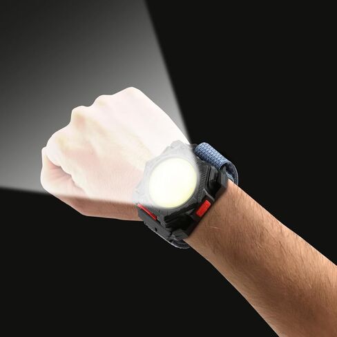 Lown Light 300 Lumen ، 4 أوضاع سطوع ضوء معصم ، مصباح معصم معاد شحنه ، مصابيح خبز فيضان بعرض 120 درجة ، مصابيح تشغيل مائية IPX5 للعدائين ، الركض ، المغامرة الخارجية in Saudi Arabia