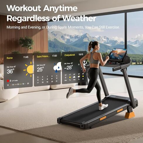CURSOR FITNESS Under Desk Treadmill, Walking Pad for Home Small, 2.5 HP Quiet Brushless, 265 LBS Capacity in Saudi Arabia
