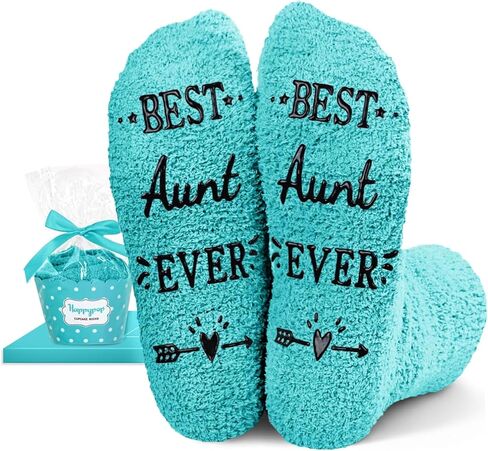 HAPPYPOP Best Gifts for Aunt Auntie Gifts Cool Aunt Gifts Cool Aunt Gifts, Aunt socks Best Aunt Ever Gifts Mothers Day Gifts for Aunt in Kuwait
