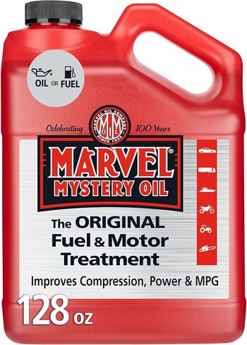 Marvel Mystery Oil Oil Additive, 1Gal, Red, Transparent in Saudi Arabia