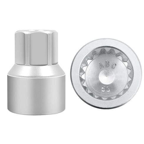 JEUCLEL ABC-59 - Wheel Locking Nut Key for Porsche VW Toureg Panamera/Cayenne/Macan/Cayman/SUV, Wheel Lock Nut Scoket Adapter, Wheel Anti-Theft Lug Nut Removal Tool, Anti-Theft Screw Remover in Kuwait