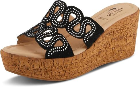 Spring Step Women's Mssteamy Slide Wedge Sandal in Saudi Arabia
