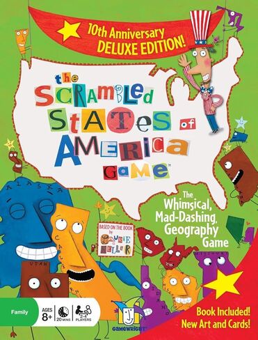 Gamewright The Scrambled States of America Game in Saudi Arabia