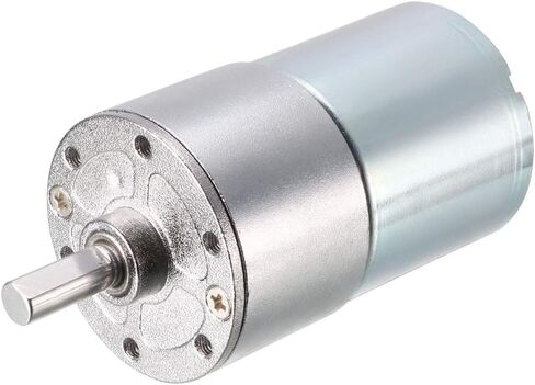 Uxcell 12V DC 22RPM Gear Motor عزم دوران عالي كهربائي لتخفيض علبة التروس عمود الإخراج المركزي in Saudi Arabia