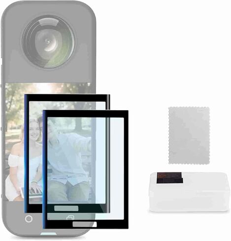 NEEWER Pocket 3 Screen Protector Kit (3 Pack) Compatible with DJI Osmo Pocket 3 Creator Combo Accessories, 9H HD Anti Scratch Tempered Glass Protective Film for Touchscreen & Gimbal Camera Lens, CA140 in Saudi Arabia