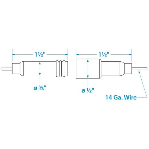 Seachoice in-Line Fuse Holder with Fuse, Waterproof, 20 Amp Fuse, Black in Saudi Arabia