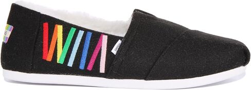 TOMS Womens Alpargata - Black in Saudi Arabia