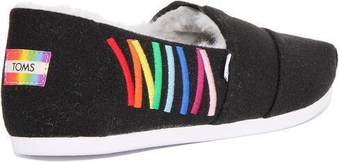 TOMS Womens Alpargata - Black in Saudi Arabia