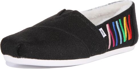 TOMS Womens Alpargata - Black in Saudi Arabia