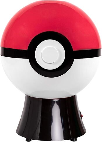 Uncanny Brands Pokémon Pokeball Popcorn Maker- Pokémon Kitchen Appliance in Saudi Arabia