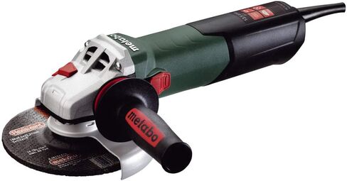 Metabo 6-inch Angle Grinder | 13.5 Amp | 9,600 RPM | Electronics | Lock-on Switch | WE 15-150 Quick,Green in Saudi Arabia