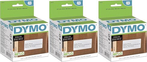 DYMO White Shipping Labels (30573) in Saudi Arabia