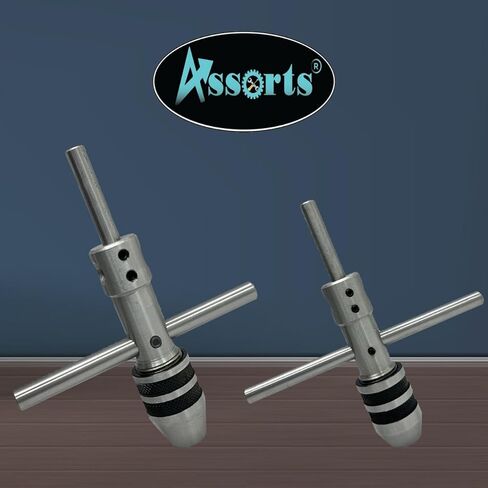 New Pilot Tap Wrench Spindle -Tap,Thread, Drill Press, Lathe (1/4" to 1/2" 1/4 "to 1/2" (6 to 12 mm)) in Saudi Arabia