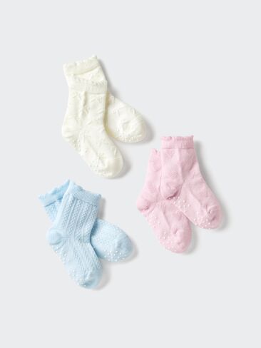 Uniqlo Baby Socks | 3 Pairs in Kuwait