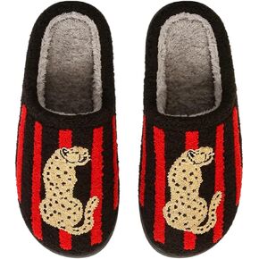 DakinFu Unisex Meet Me at Midnight Slippers Fuzzy Warm House Slippers Winter Indoor Outdoor Shoes in Kuwait