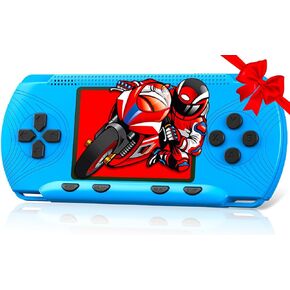 Retro Video Games, Portable Gaming System with 3.0" Screen Rechargeable Handheld Game 258 Plug & Play Video Games for Travel, Camping in Saudi Arabia