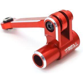 TREAL Aluminum 7075 Servo Horn 25T & Steering Drag Link Compatible with XMAXX (Black) in Kuwait