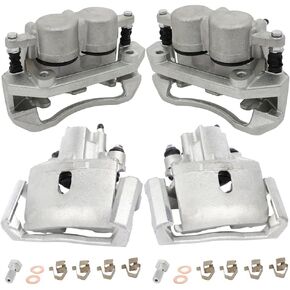 cciyu Performance Disc Brake Caliper with 19-B2780A 19-B2781A fit for 2007-2012 for Nissan Altima,2011-2017 for Nissan Juke,2007-2008 for Nissan Maxima,2011 2012 2014-2016 for Nissan Sentra in Kuwait
