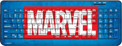 Marvel Comics Marvel Logo Wireless USB Keyboard in Saudi Arabia