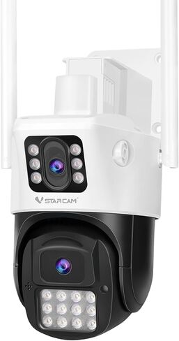 VSTARCAM 2K Outdoor Dual-Camera Security, IP66 Protection & Cloud Recording in Saudi Arabia