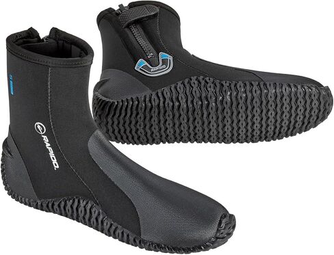 Rapido Boutique Collection Men & Women Premium 3mm Neoprene Wetsuit Puncture Resistant Hard Sole Boots - Scuba Snorkeling Surf Dive Booties in Saudi Arabia