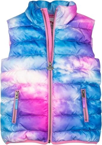 Girl's Apex Insulated Puffer Vest (Toddler/Little Kids/Big Kids) Dream Cloud 4 Toddler in Saudi Arabia