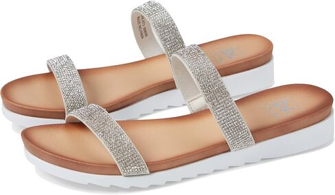 Dirty Laundry Women's Champagne Flat Sandal in Saudi Arabia
