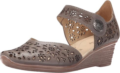 Spring Step Women's Nougat Wedge Sandal in Saudi Arabia