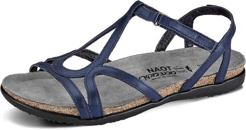 صندل Dorith للسيدات من NAOT Footwear مع وسادة قدم من الفلين ووسادة قدم داعمة للقوس - صندل قابل للتعديل مع حزام خلفي - مريح ودعم - خفيف الوزن ومثالي للسفر - مقاس ضيق إلى متوسط in Kuwait