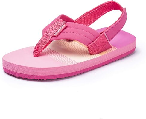 Boys Girls Flip Flops Sandals with Back Strap for Toddler/Little Kid/Big Kid in Saudi Arabia