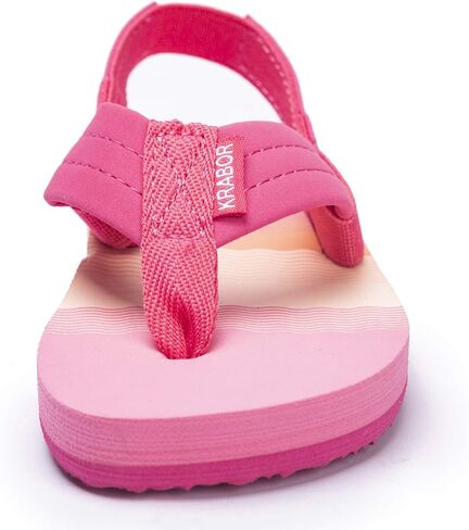 Boys Girls Flip Flops Sandals with Back Strap for Toddler/Little Kid/Big Kid in Saudi Arabia