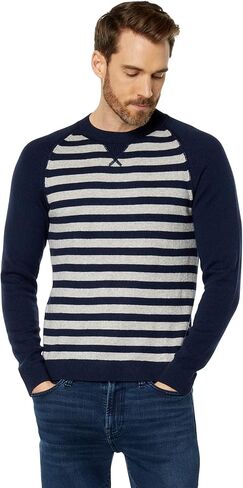 Lucky Brand mens Cloud Soft Stripe Raglan Sweater Sweater in Saudi Arabia