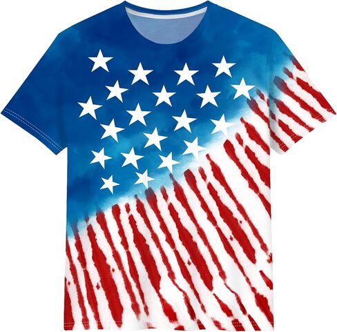 Tie Dye Shirts for Men Women, Short Sleeve Mens Tie Dye Shirts, Mens Women Rainbow Tie Dye T Shirts,Size:S-5XL in Saudi Arabia