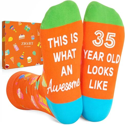 Zmart 35th Birthday Gifts for Her Him, Best Gifts for 35 Year Old Woman Man Female Male, 35 Year Old Birthday Gifts for Women Men in Saudi Arabia