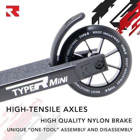 Type R Mini Professional Scooter - Pro Scooters for Small Kids - Short Scooter Deck and Handlebars, 110mm Pro Scooter Wheels - Awesome Colors - Ready 2 Ride Trick Scooter in Saudi Arabia