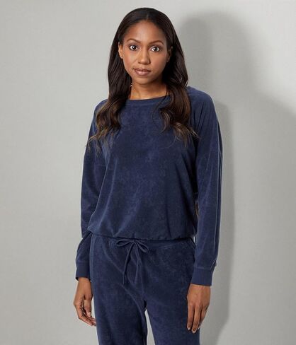 Barefoot Dreams CozyTerry Dolman Pullover, Women’s Pullover, Great for Gym, Super Soft Sweater in Saudi Arabia