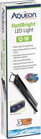 Aqueon OptiBright LED Lighting System, 12" - 18", White, Aquarium Lamp in Saudi Arabia