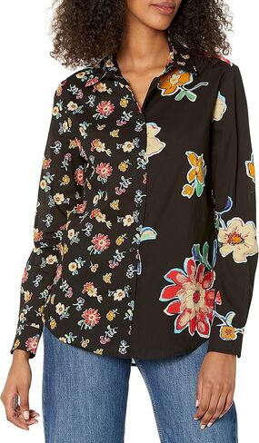 Desigual Women's Woman Woven Shirt Long Sleeve in Saudi Arabia