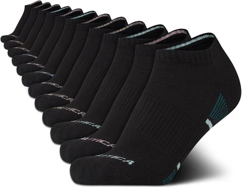 Nautica Women's Socks - Athletic Cushion Low Cut Socks (12 Pack) in Kuwait