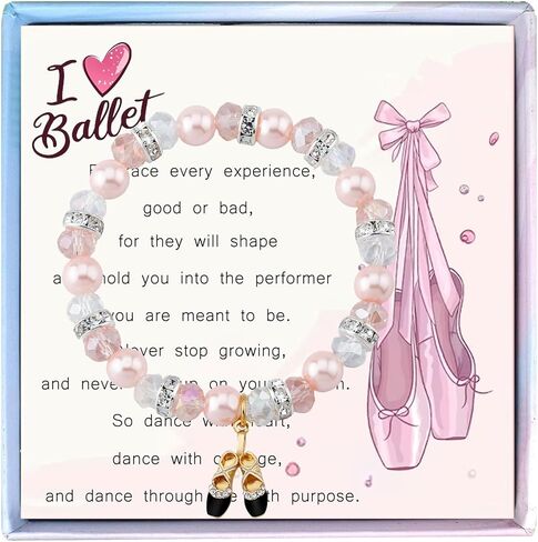 Dance Recital Gifts for Girls Ballet Gifts Ballerina Dance Bracelet for Women Girls Dancer Gifts Dance Competition Gifts Dance Inspirational Gifts Dancer Jewelry Gift for Dance Recitals & Dancers in Saudi Arabia