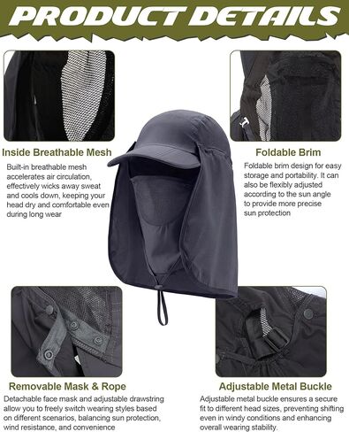 Silicherry 6 Pcs Sun Protection Sport Running Cap Folding Reflective Running Hat Unstructured Mesh Breathable Sport Hats for Men Women Outdoor Summer in Saudi Arabia