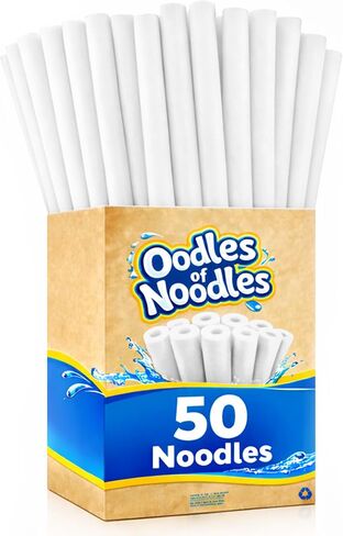 50 Pack Oodles of Noodles Foam Swimming Pool Wholesale Price White in Saudi Arabia