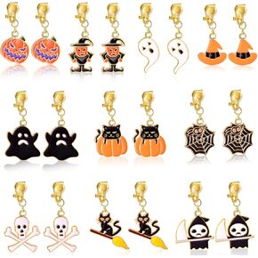 25 Pairs Kids Clip On Earrings for Girls Ages 4-12 Hypoallergenic, DEVIENG Little Girl Cute Small Clip-On Earrings Jewelry Gifts Set in Saudi Arabia