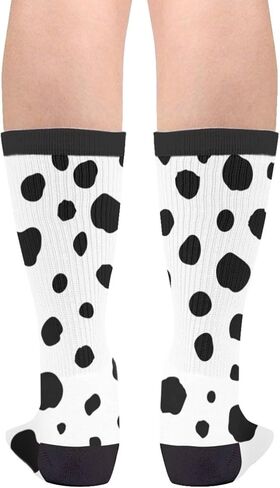 Funny Crew Dress Socks For Men Women in Saudi Arabia