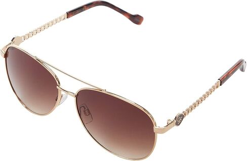 Jessica Simpson J5982 Women's Metal Aviator Pilot Sunglasses with 100% Uv Protection. Glam Gifts for Her, 60 Mm in Saudi Arabia