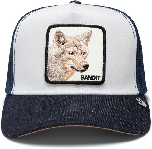 Goorin Bros. The Farm Unisex Baseball Trucker Hat, White (Hot Shot), One Size in Saudi Arabia